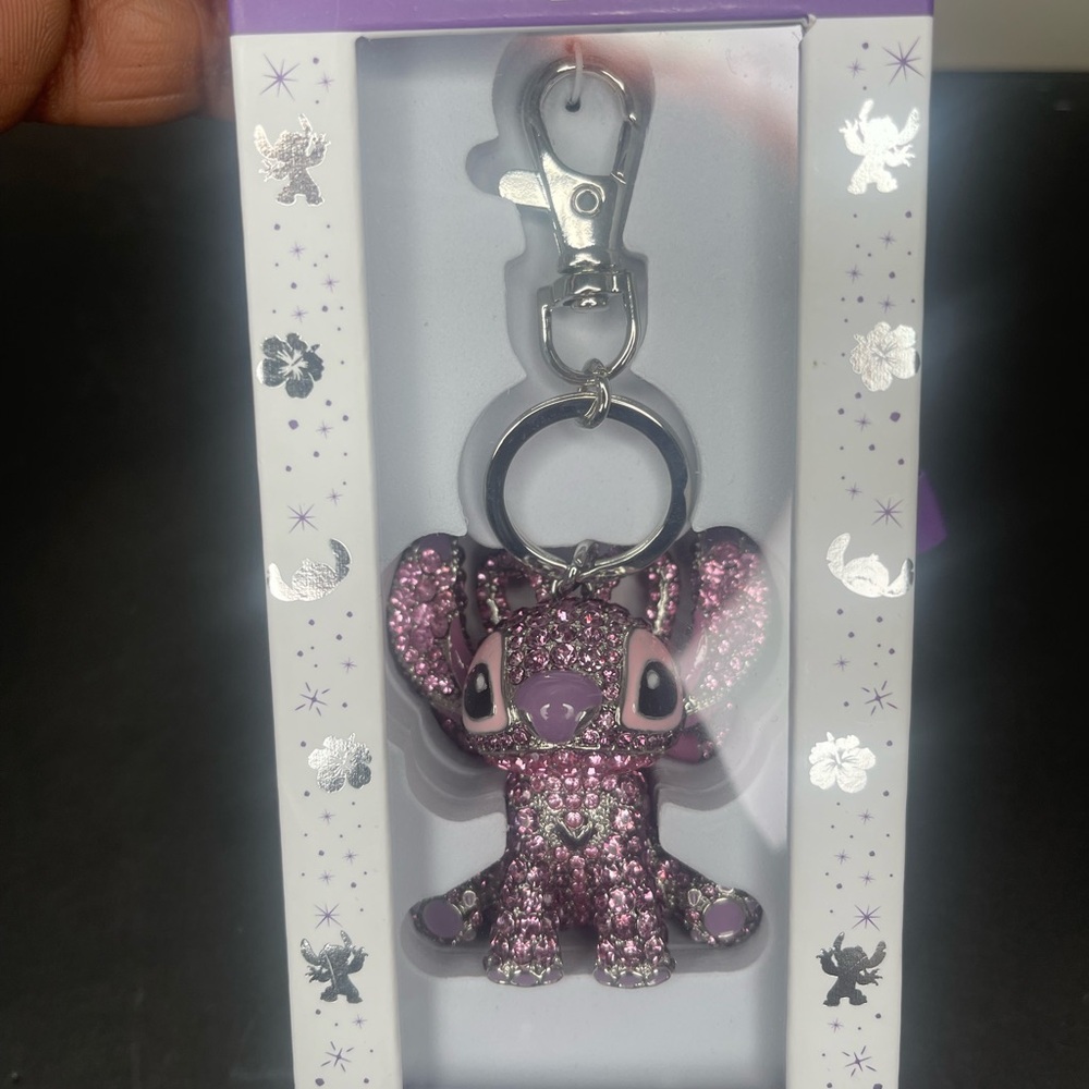 Disney Angel from STITCH purse charm keychain
